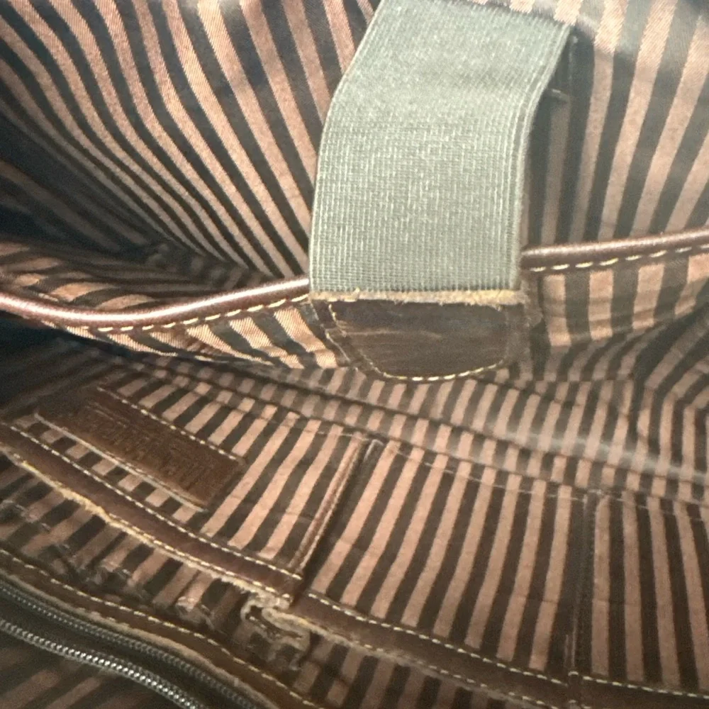 Jack Georges Genuine Leather Laptop Briefcase / Messenger Bag